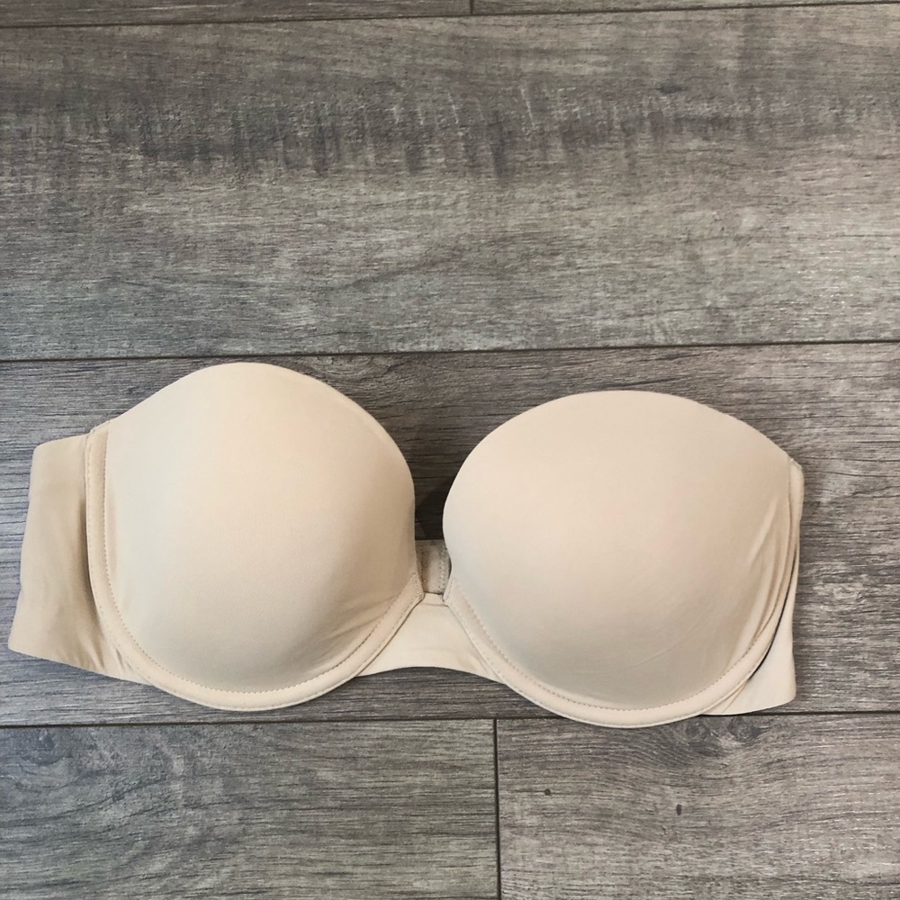 Natori Strapless Bandeau Bra in Light Nude